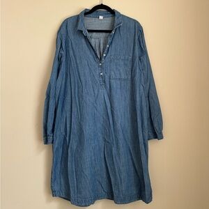 Denim Chambray Dress